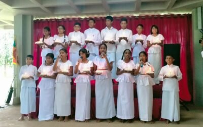 One world college celebrates the Poson Festival